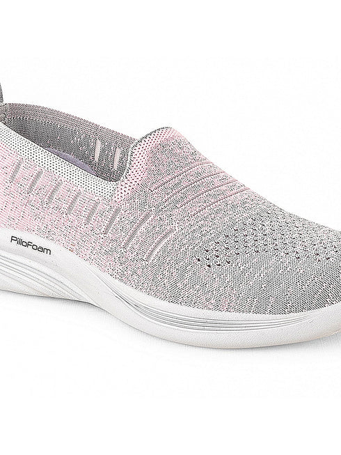 DIVA Grey Women's Slip-ons